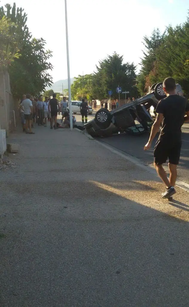 Il luogo dell'incidente