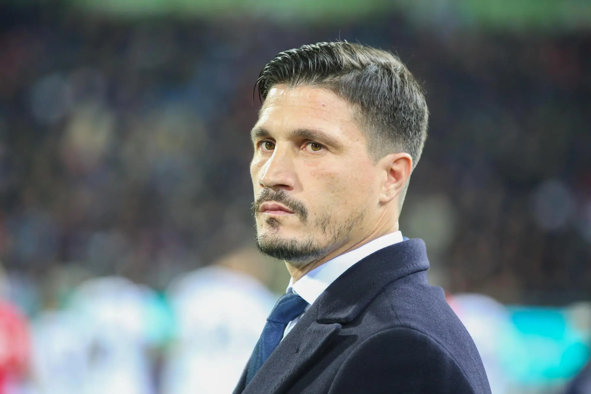 Cagliari's head coach Fabio Pisacane during the Italian Serie A soccer match Cagliari calcio vs AC Milan at the Unipol Domus in Cagliari, Italy, 2 January 2026 ANSA/FABIO MURRU