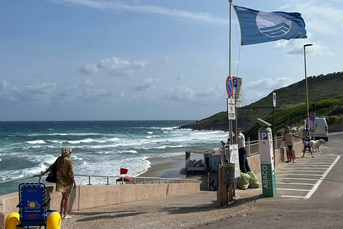 La Bandiera Blu 2023 a Castelsardo (foto concessa)