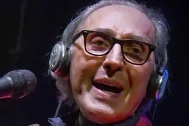 Franco Battiato (archivio L'Unione Sarda)