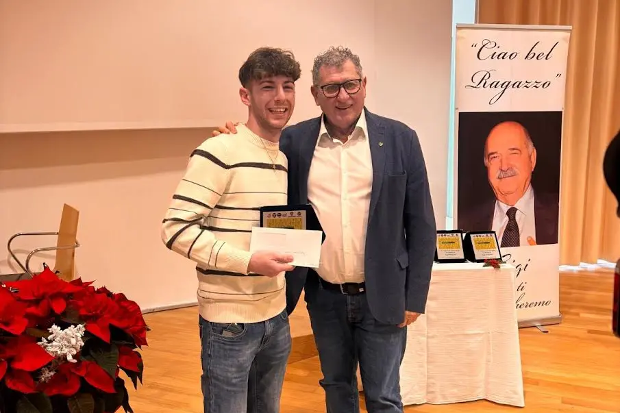 Francesco Cuozzo assieme a Roberto Pezzani, segretario generale Fnp Cisl (Foto concessa)