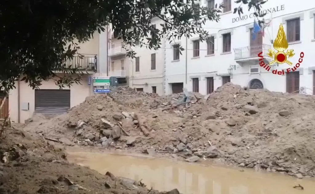 Ecco come si presenta Bitti questa mattina