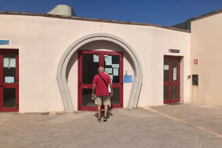 Poliambulatorio Asl Porto Torres (foto Pala)