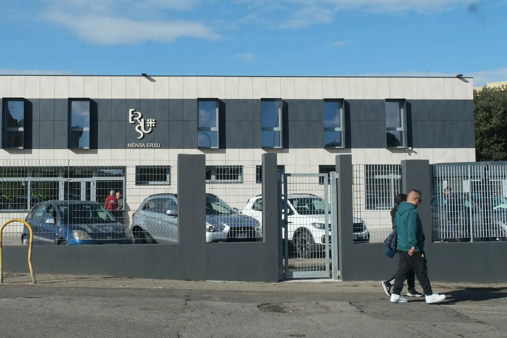 La mensa universitaria in via Premuda (Archivio L'Unione Sarda)