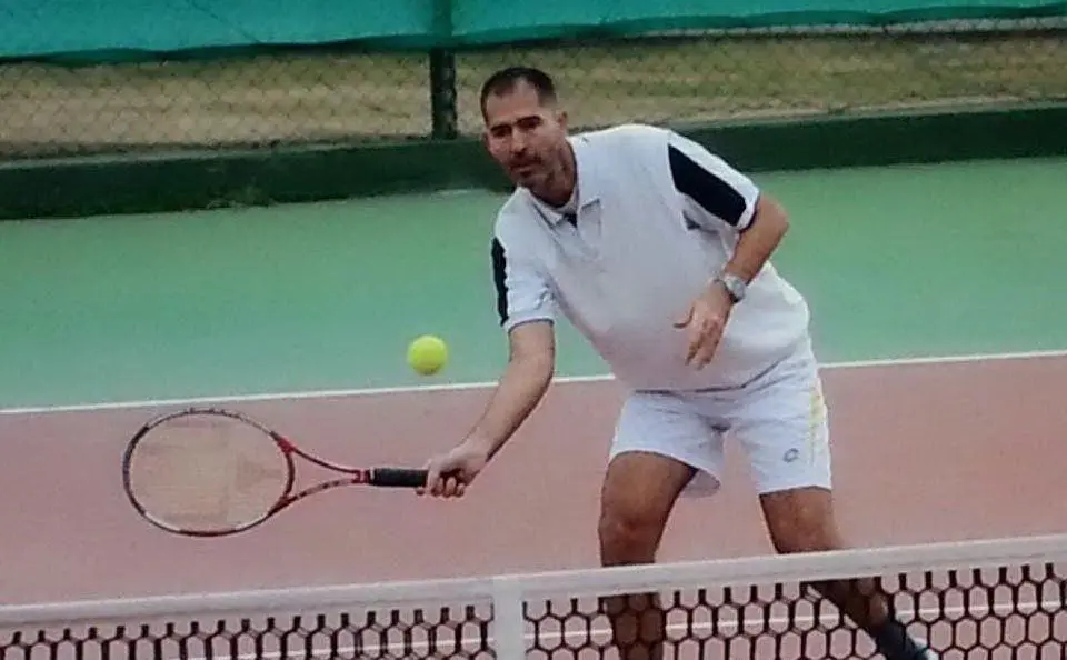 Max Conti proviene dal tennis: ha giocato in serie B (foto concessa)
