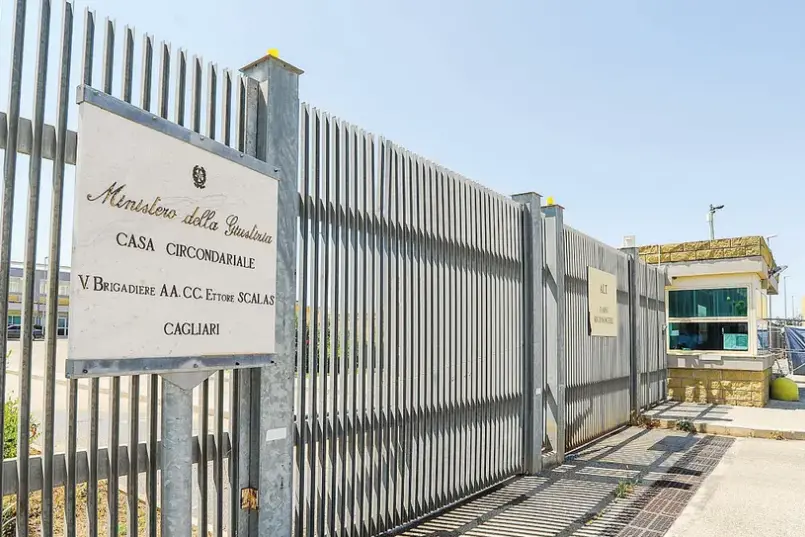 Il carcere di Uta (Archivio L'Unione Sarda)