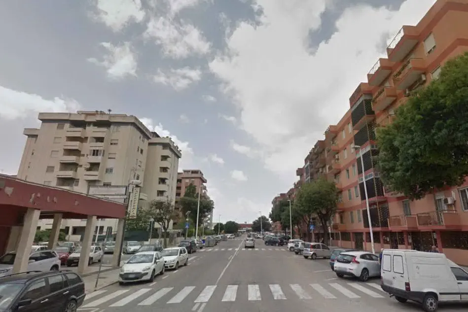 Via Lunigiana a Cagliari (Google Maps)