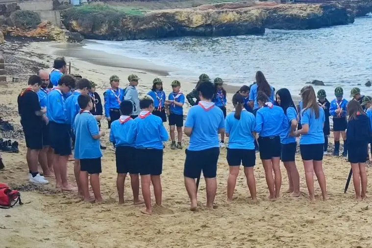 Scout Agesci a Porto Torres (foto concessa)