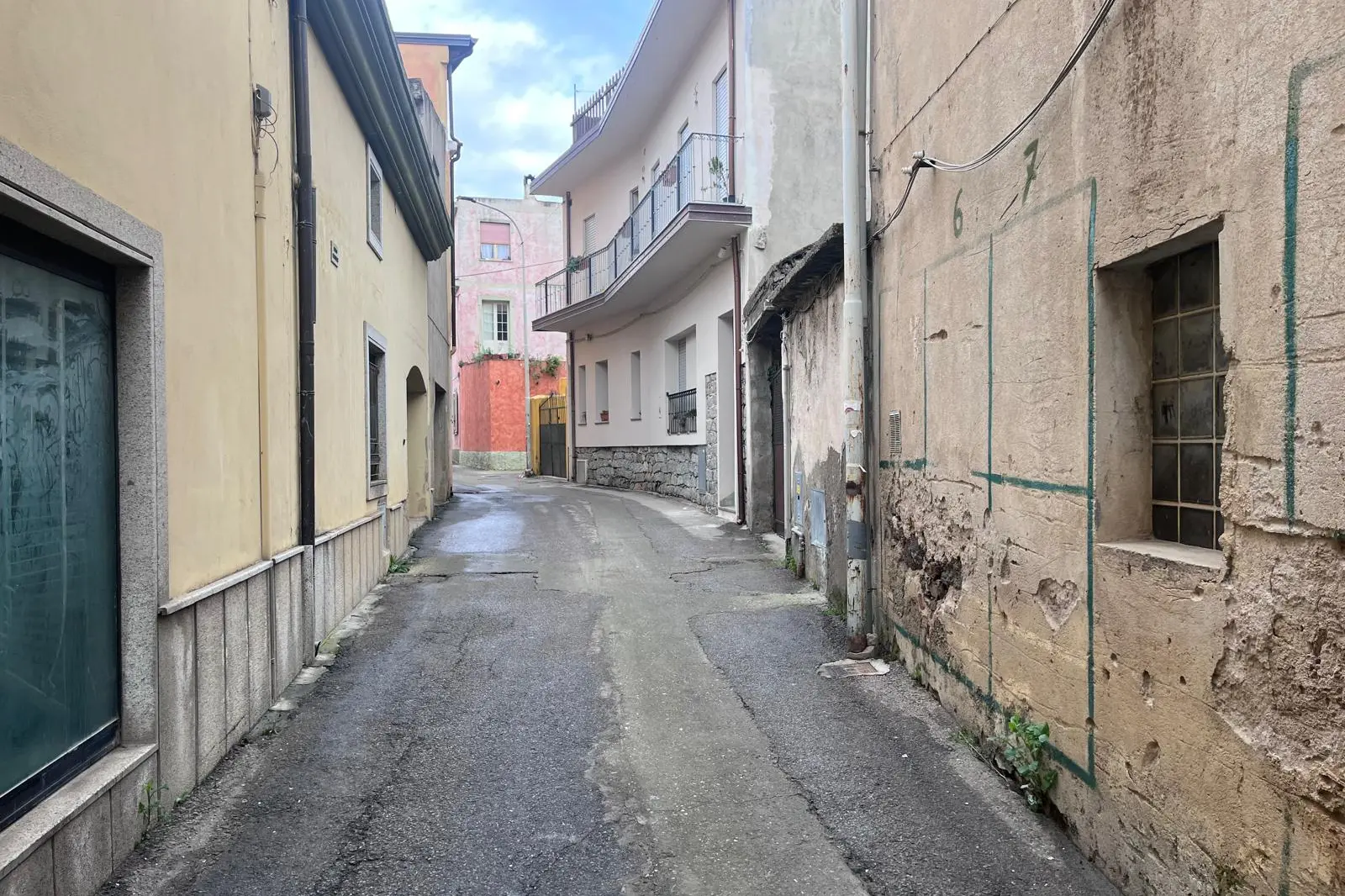 Via Santa Cecilia a Bari Sardo (foto Secci)