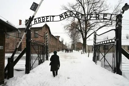 Auschwitz (foto Ansa)