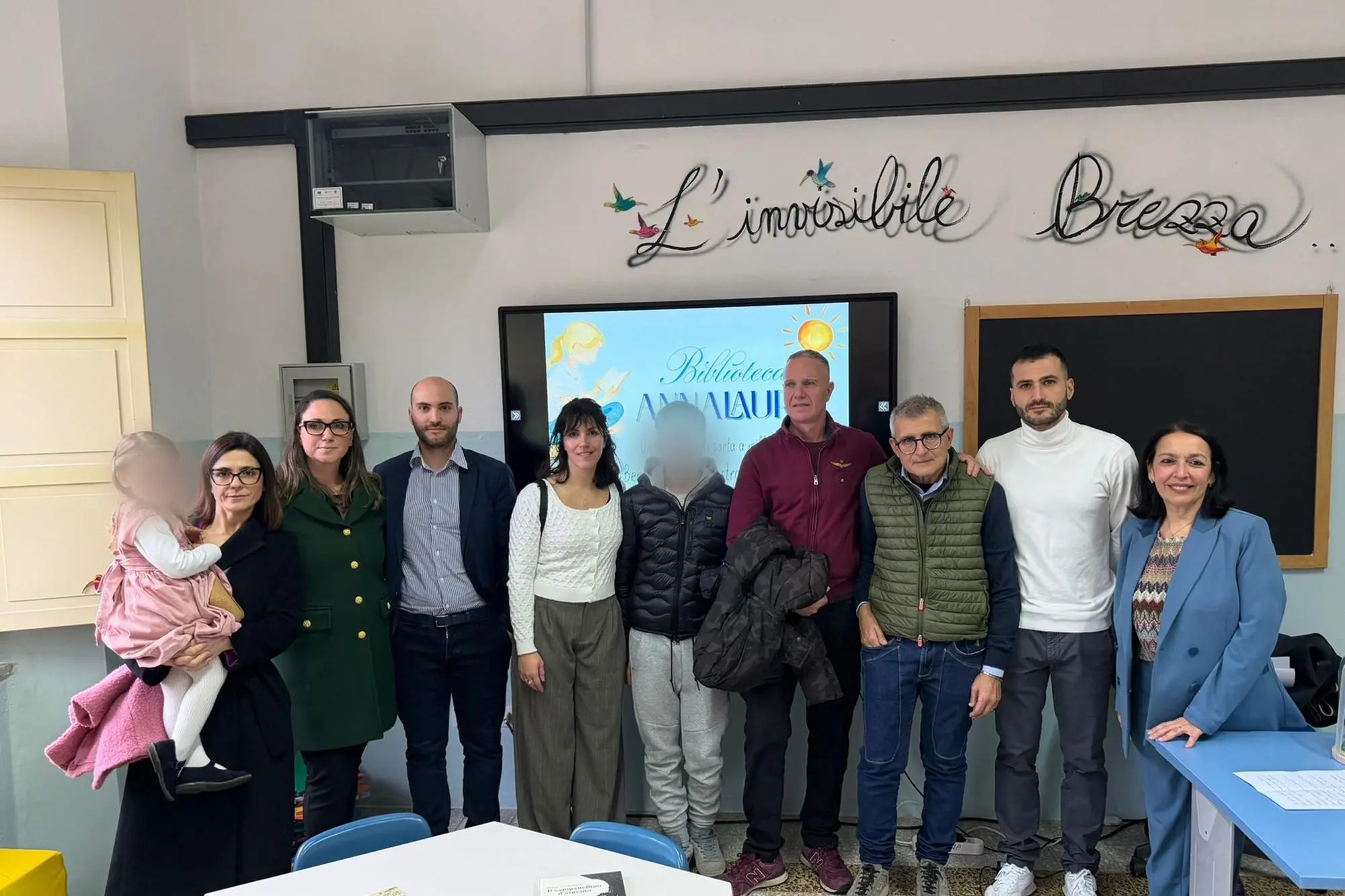 Un momento dell'inaugurazione (foto concessa)