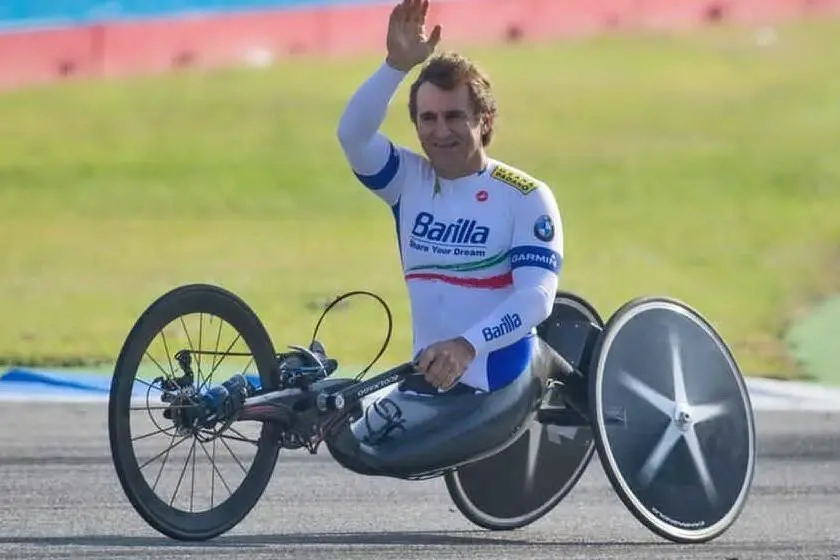 Alex Zanardi (archivio L'Unione Sarda)
