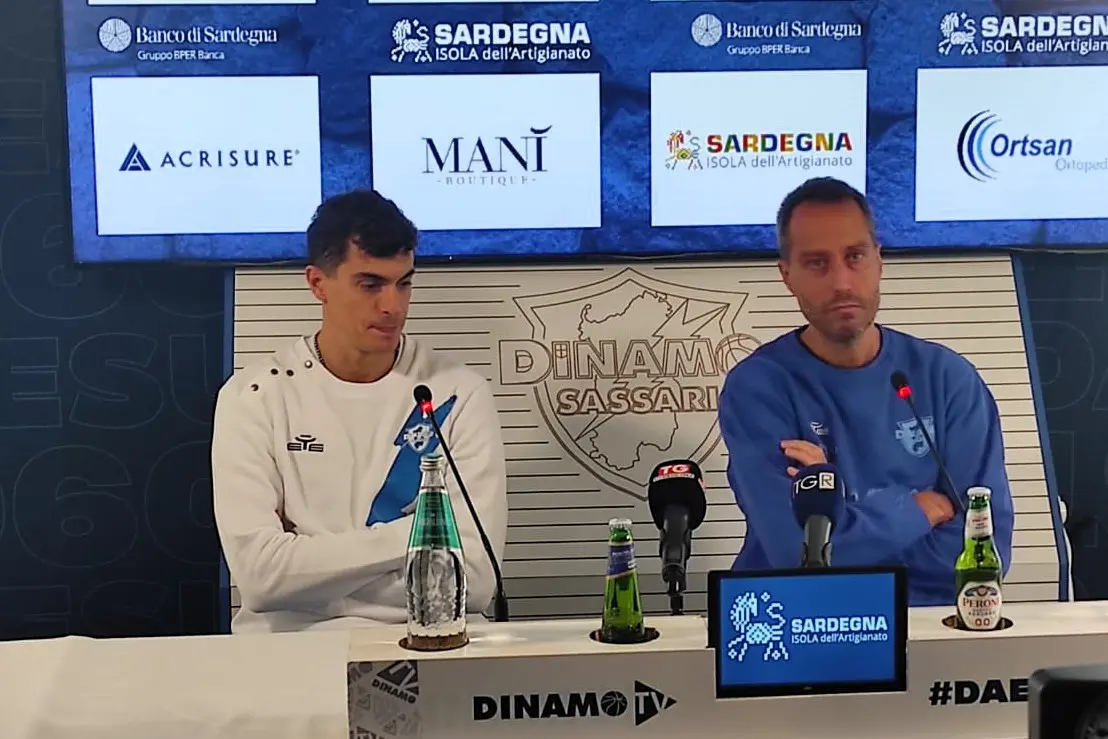Il play Zanelli e il coach Bulleri (foto G. Marras)