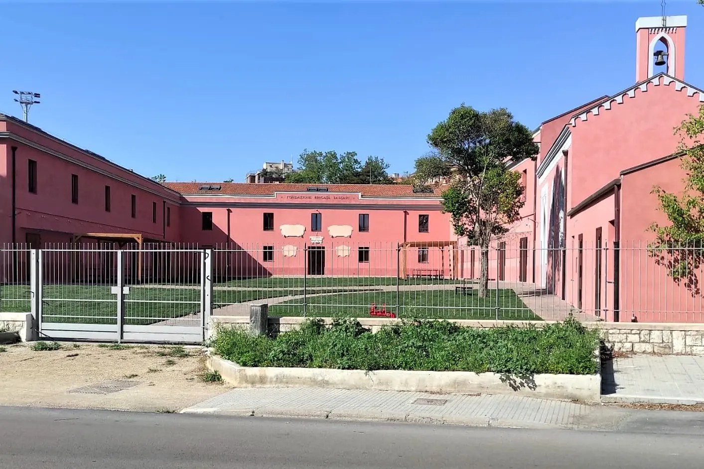 La residenza universitaria Ersu nella ex Fondazione Brigata Sassari (foto Marras)