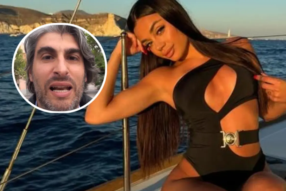 Martina Smeraldi e, nel cerchio, il sindaco di Monserrato Tomaso Locci