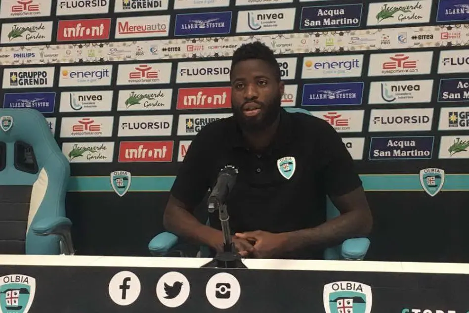 Roberto Ogunseye (foto L'Unione Sarda - Giagnoni)
