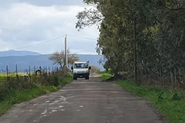  La strada rurale Rizzolu- Pesde Semene (foto concessa)