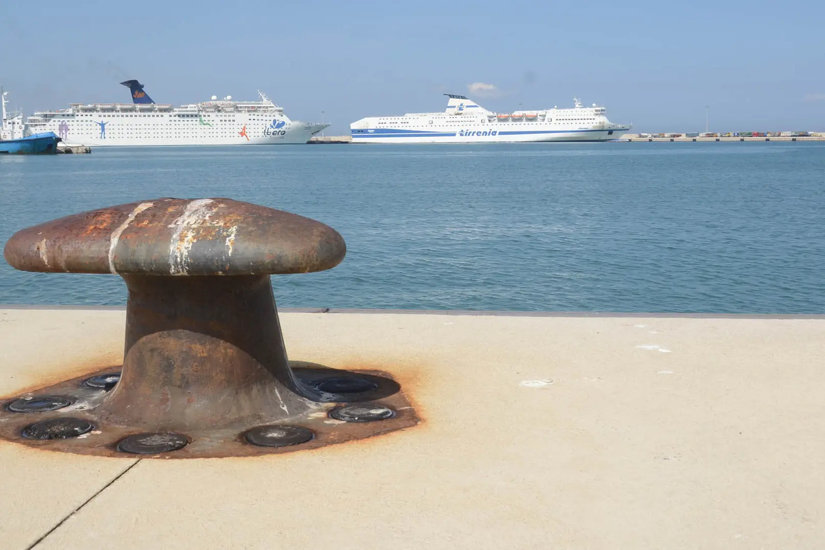 Il porto di Porto Torres (Archivio L'Unione Sarda)