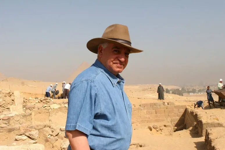 Zahi Hawass (foto Ansa)