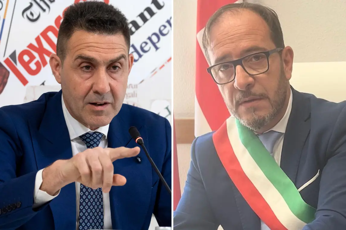 A sinistra Roberto Vannacci, a destra Gianluca Dessì (L'Unione Sarda)