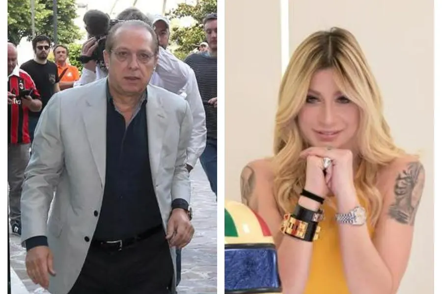 Paolo Berlusconi e Maddalena Corvaglia (Ansa)