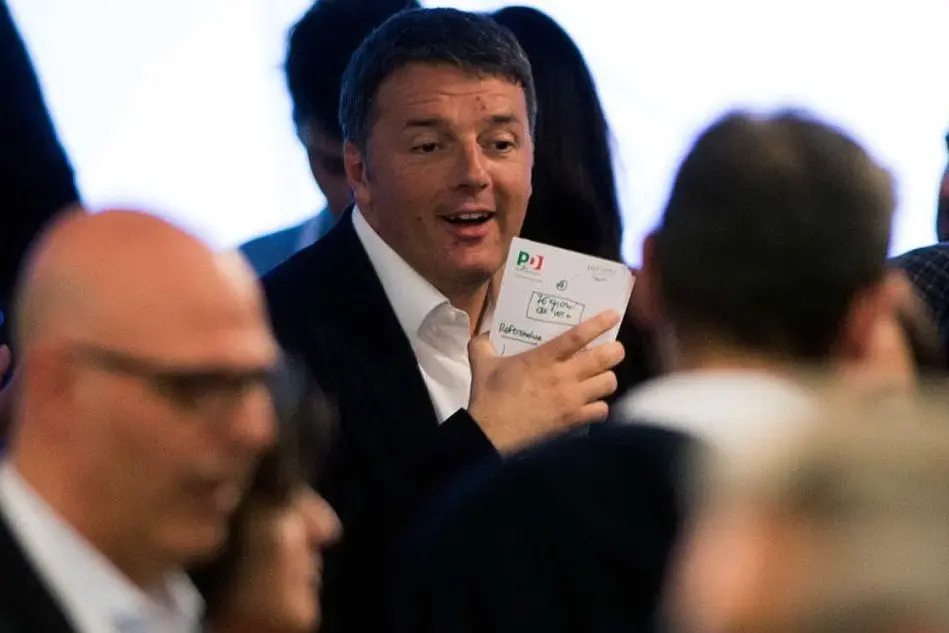 Matteo Renzi all'Assemblea Nazionale del Pd