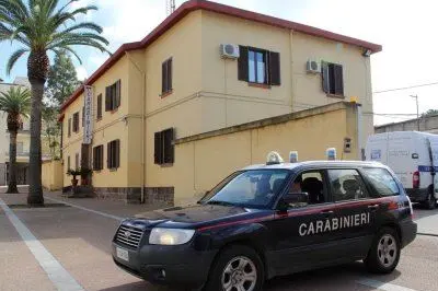La caserma dei carabinieri