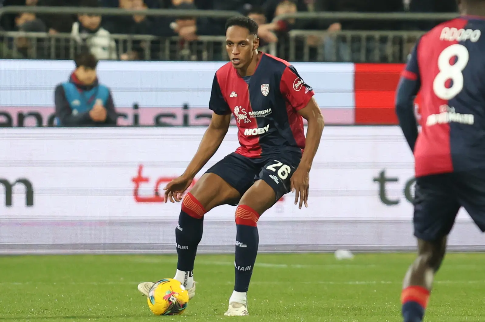 Yerry Mina, difensore del Cagliari (foto Fabio Murru)
