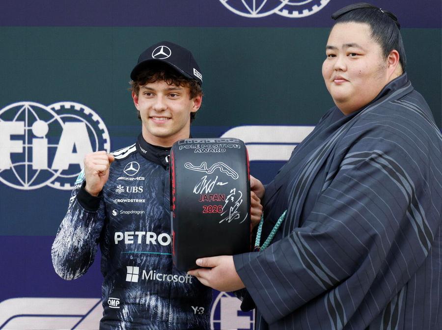 Antonelli è in pole anche in Giappone