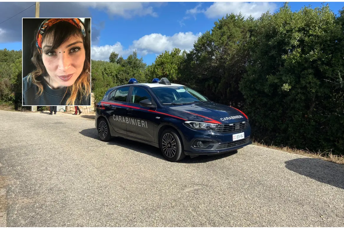 Carabinieri a Conca Entosa, nel riquadro Cinzia Pinna