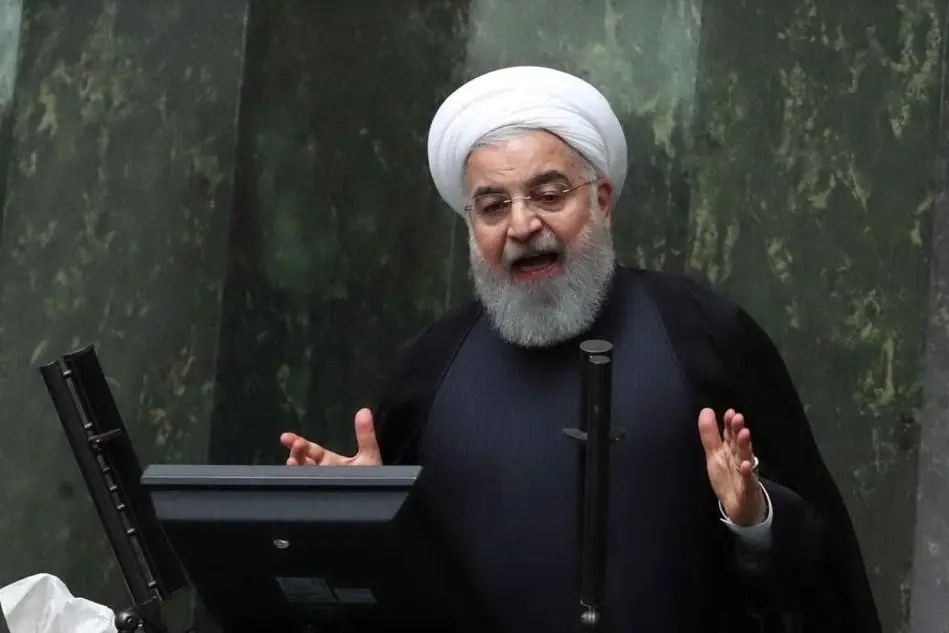 Il presidente iraniano Hassan Rouhani (Ansa)