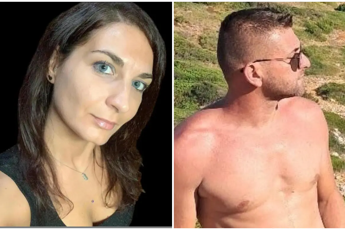 Tania Terrin e Dino Keber (foto dai social via Ansa)