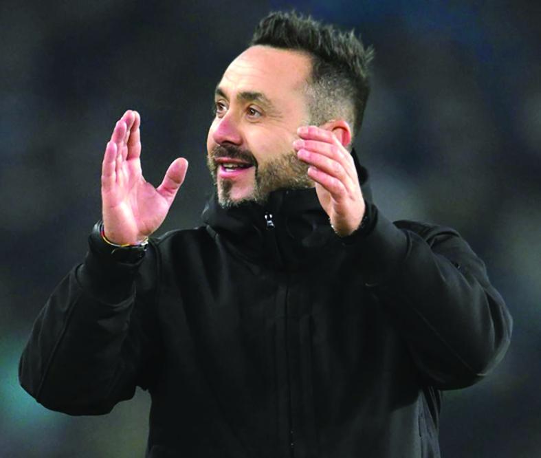 È ufficiale: De Zerbi nuovo tecnico del Tottenham