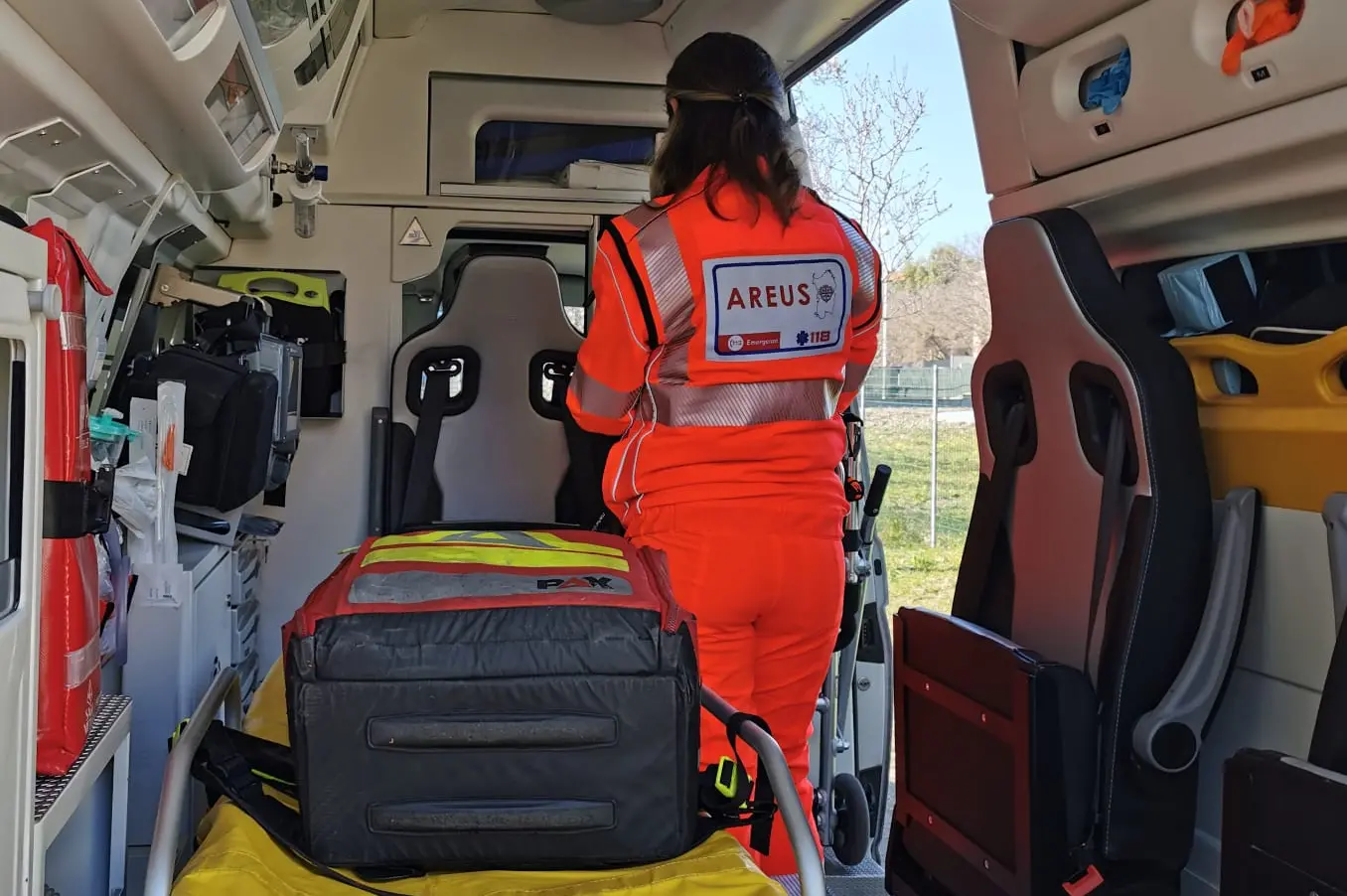 Interni ambulanza AREUS