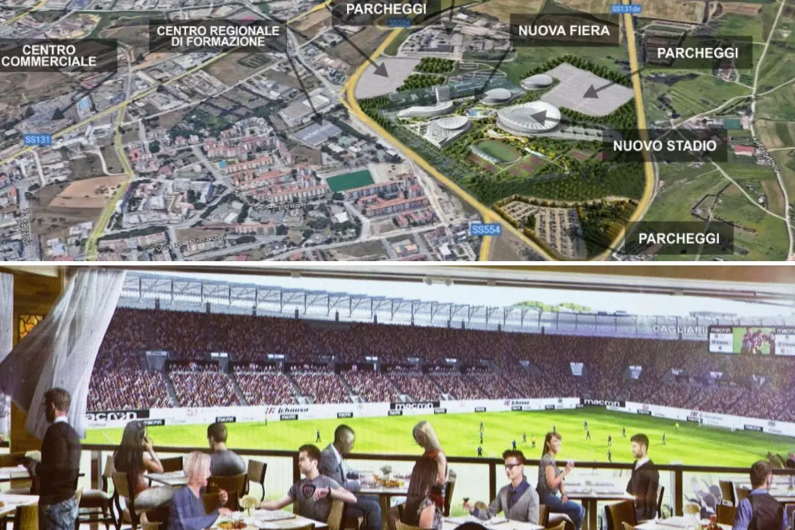 Scontro sull'ipotesi del nuovo stadio a Su Stangioni (L'Unione Sarda)