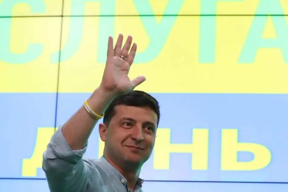 Il presidente ucraino Zelensky (Ansa)