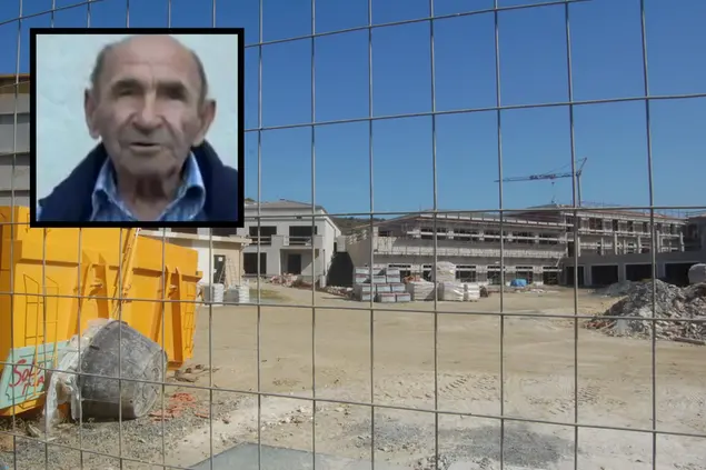 Il cantiere della Sitas e Ovidio Marras