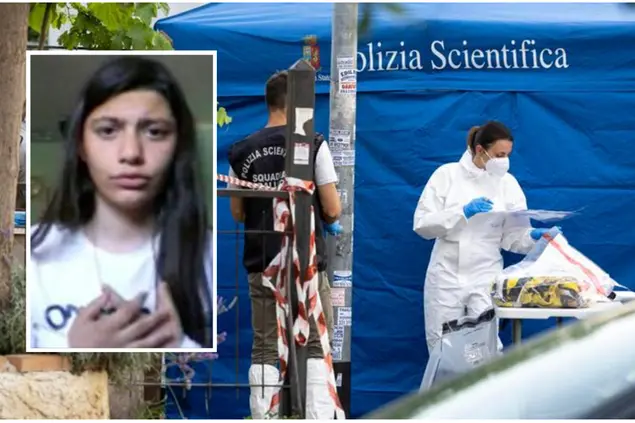 Il luogo del ritrovamento (Ansa), nel riquadro la vittima (dai social)
