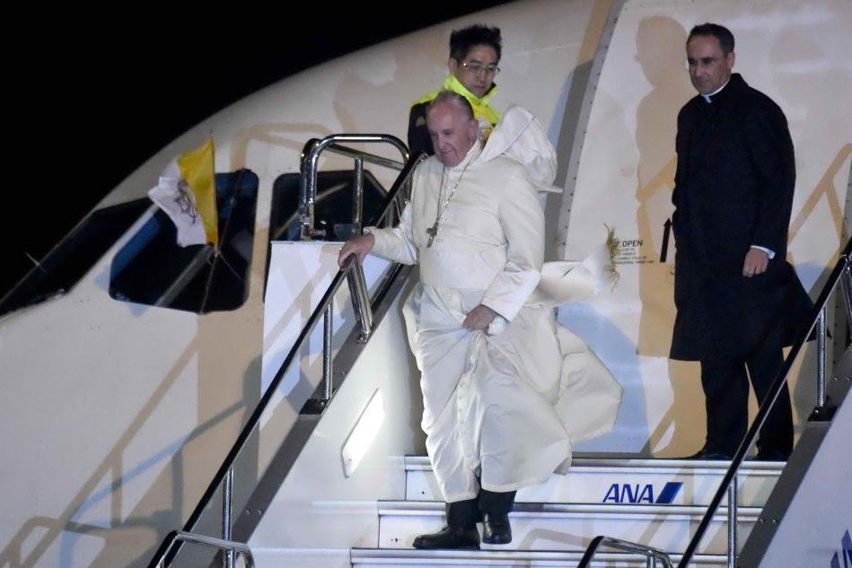Il Papa in Giappone dopo la Thailandia