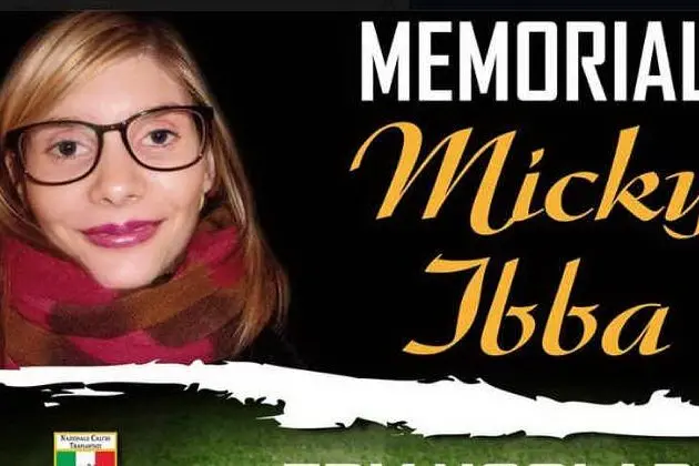 La locandina del memorial Michela Ibba