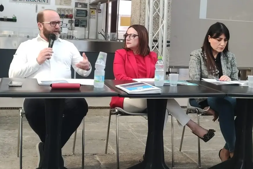 Marco Cuccu durante la presentazione del programma (Foto Ronchi)