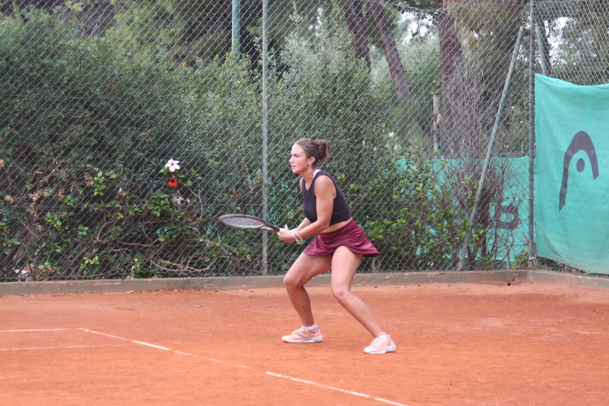 Eleonora Alvisi ha firmato l'unico punto cagliaritano (foto Antonio Burruni)