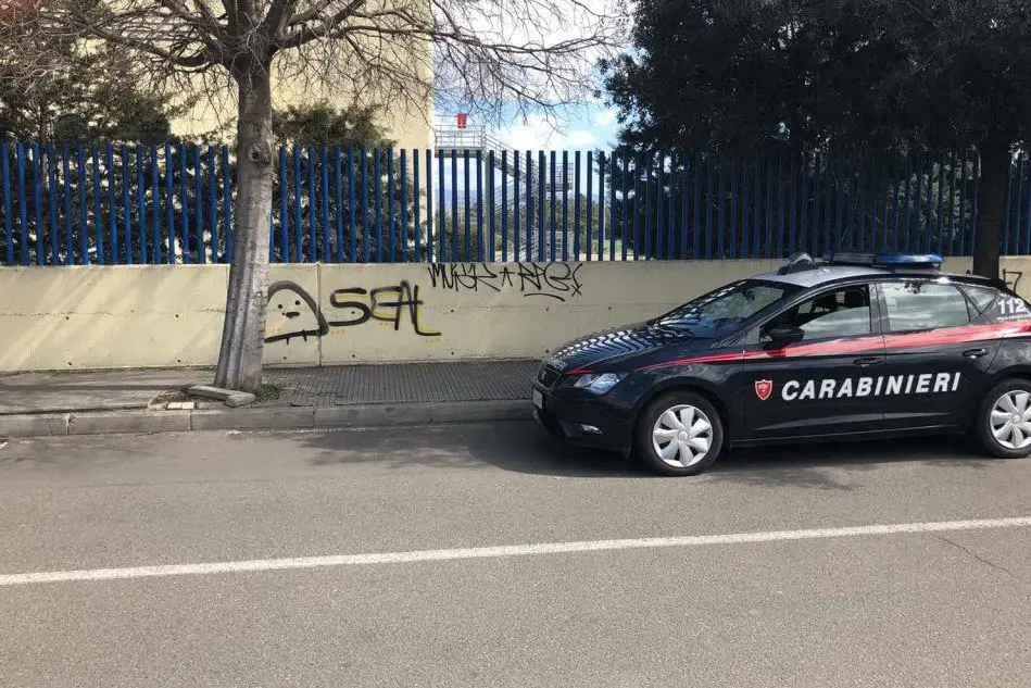 Carabinieri in via Pintus, Cagliari