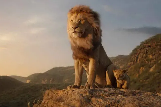 Il Re Leone (foto da frame video)