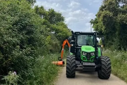 Lavori in corso a Luras