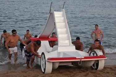 Il pedalò &quot;Ferrari&quot;