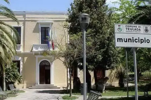 Il Municipio di Teulada (foto Murgana)