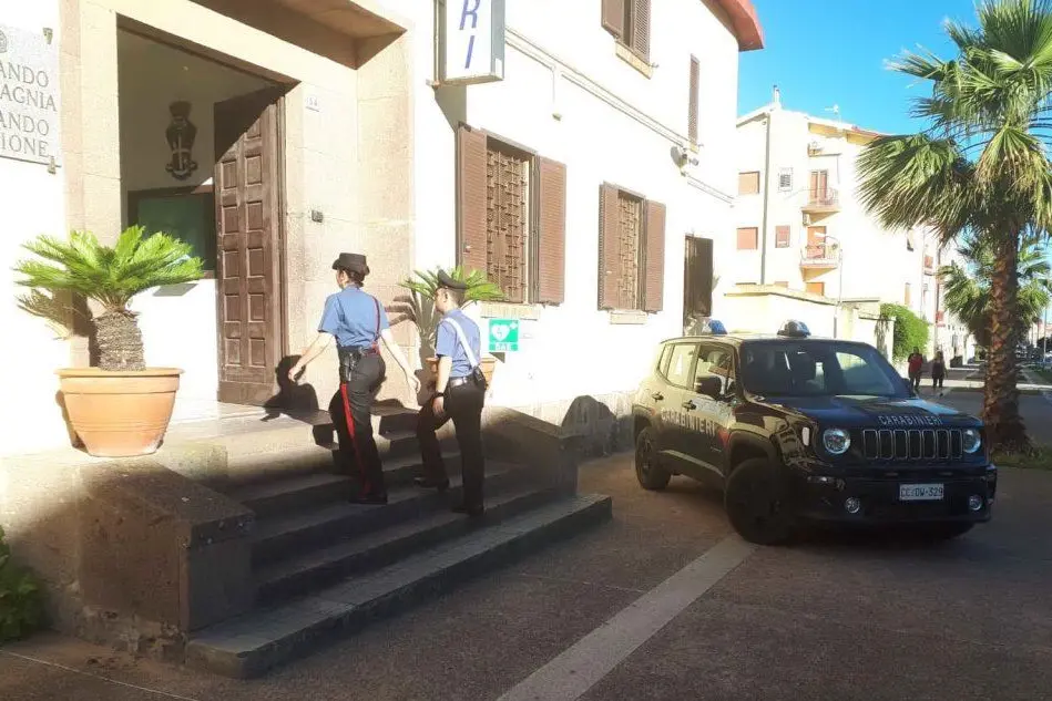 I carabinieri di Carbonia (Foto A.Scano)