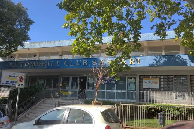 La sede dell'Aci di Sassari (Foto concessa)