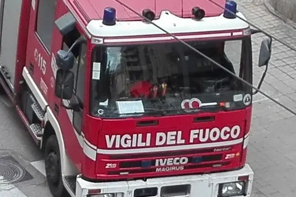 Vigili del fuoco (foto Ansa)